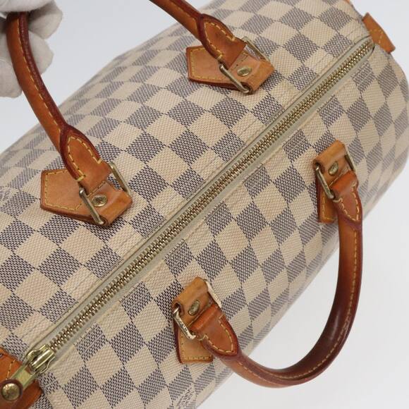LOUIS VUITTON Damier Azur Speedy 30 Hand Bag N41533 - Picture 6 of 16